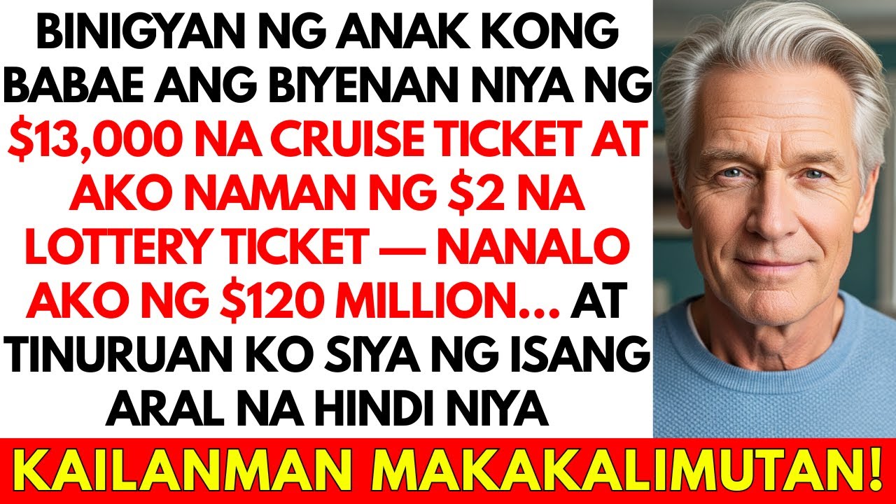 Sa Araw ng Ama, Binilhan ng Anak Ko ng Cruise ang BIL, Ako ng Lotto ₱6.8B