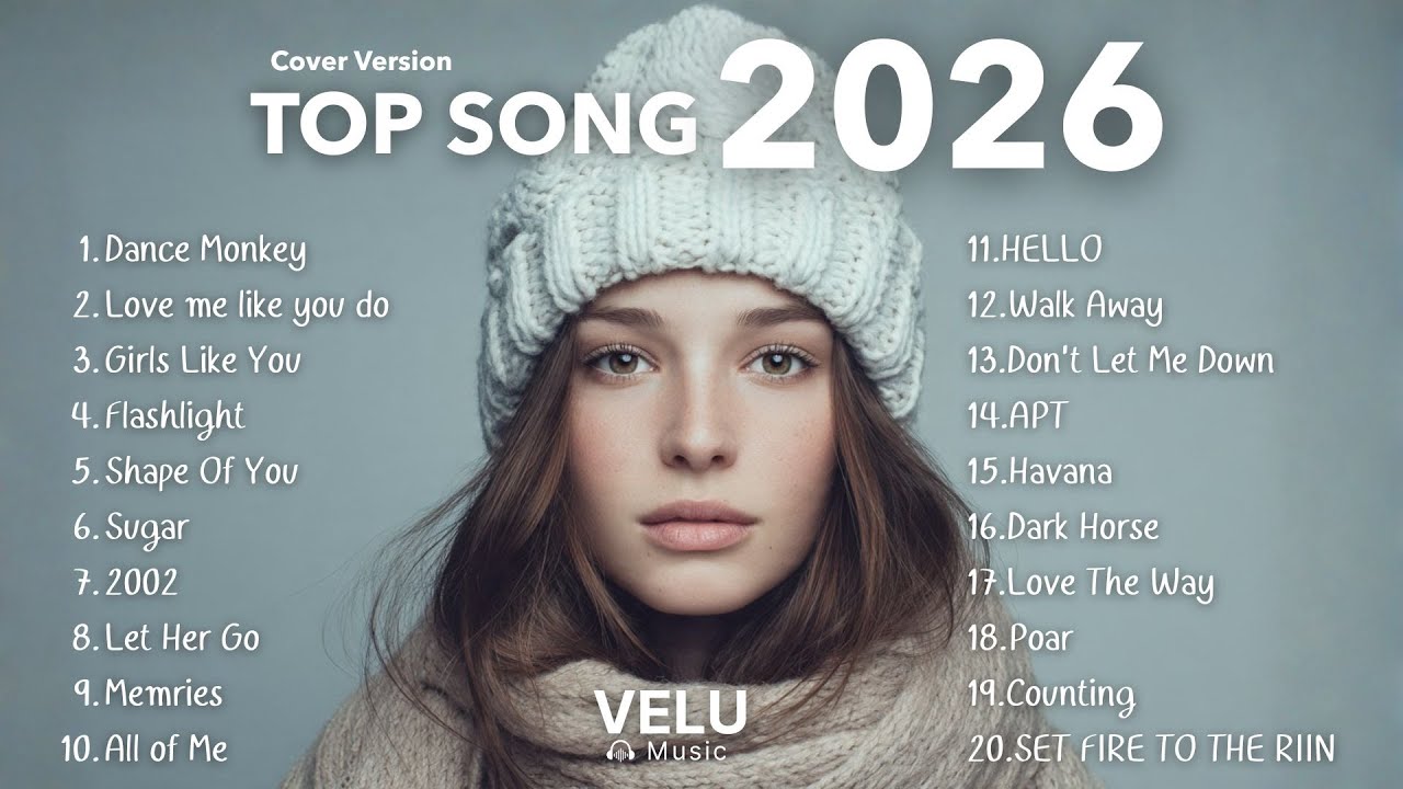 Top Songs Cover  HotHit Music Pop Playlist Best Song  🎙✨  2026 | Velu Music  Vol.1