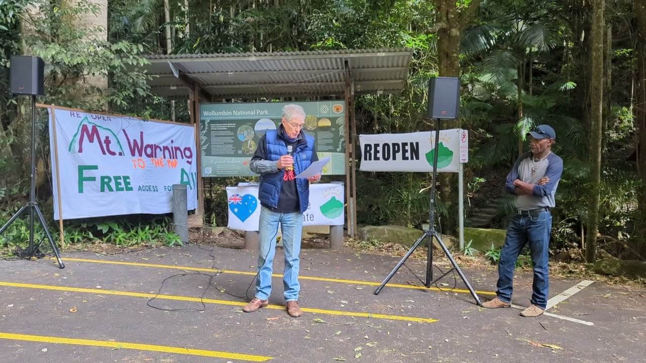 Anthropologist Harry Creamer: Reconsider Closure of Mt. Warning, Wollumbin NP - 3rdAug24