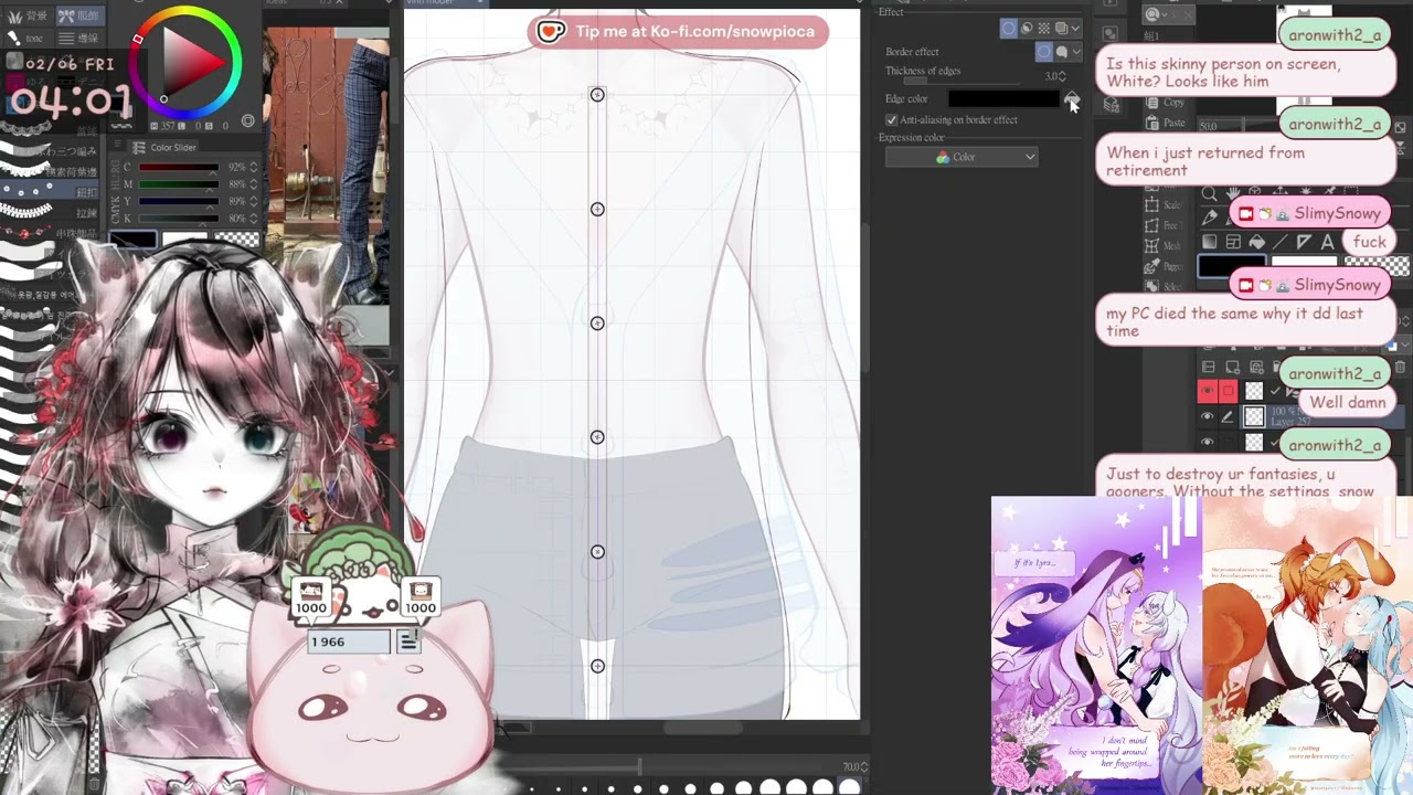 2026.02.05 pt.2 drawing model art for vinnkoi【Slime Lord】【EN/CN/JP/YUE】