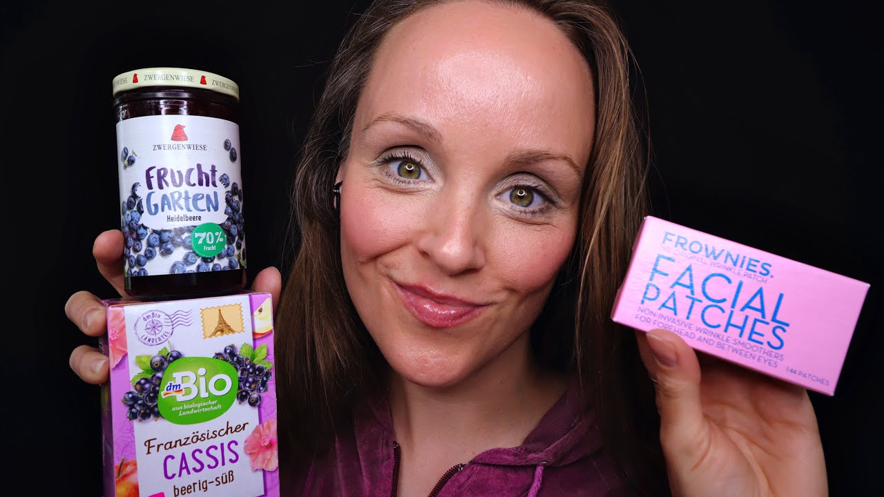 ASMR MAY FAVORITES (Food & Cosmetics) | Show & Tell | Tapping, Lid Sounds, Crinkling | Whispered