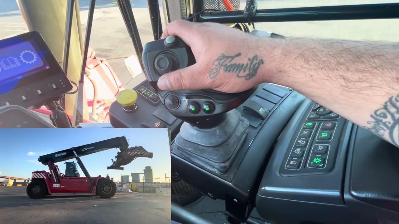 The basic’s of how to operate a Reach Stacker! 🏗️