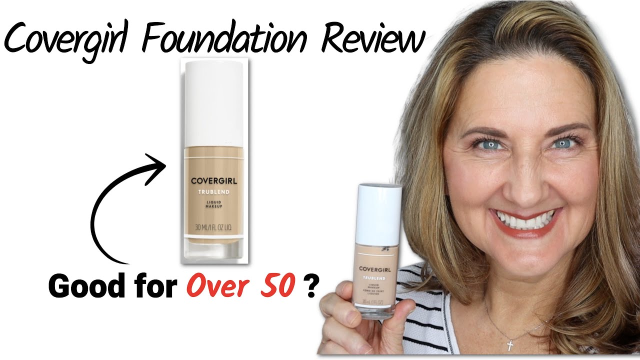 Covergirl Trublend Foundation Review for Over 50 / 5 Days of Foundation Day 2