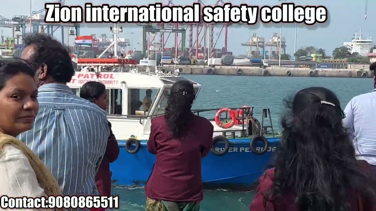 Shipping Harbour training on Fire&safety #safety #jobs #training #nebosh #tamil 