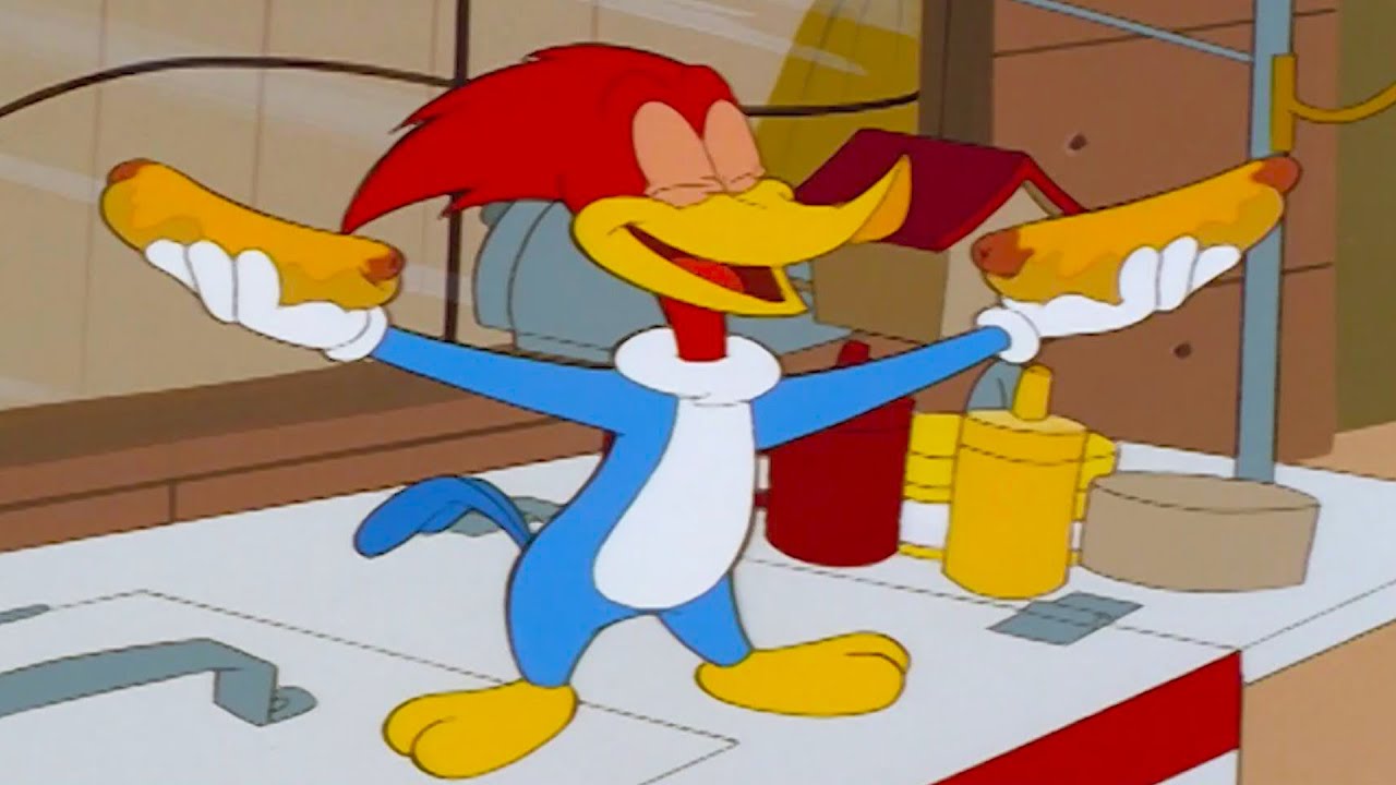 Woody Loves Hot Dogs! | Woody Woodpecker