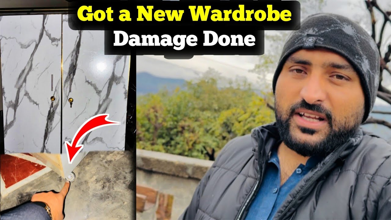 How Happy I Was To Buy a New Wardrobe || The Wardrobe Was Damaged After Purchasing it || 