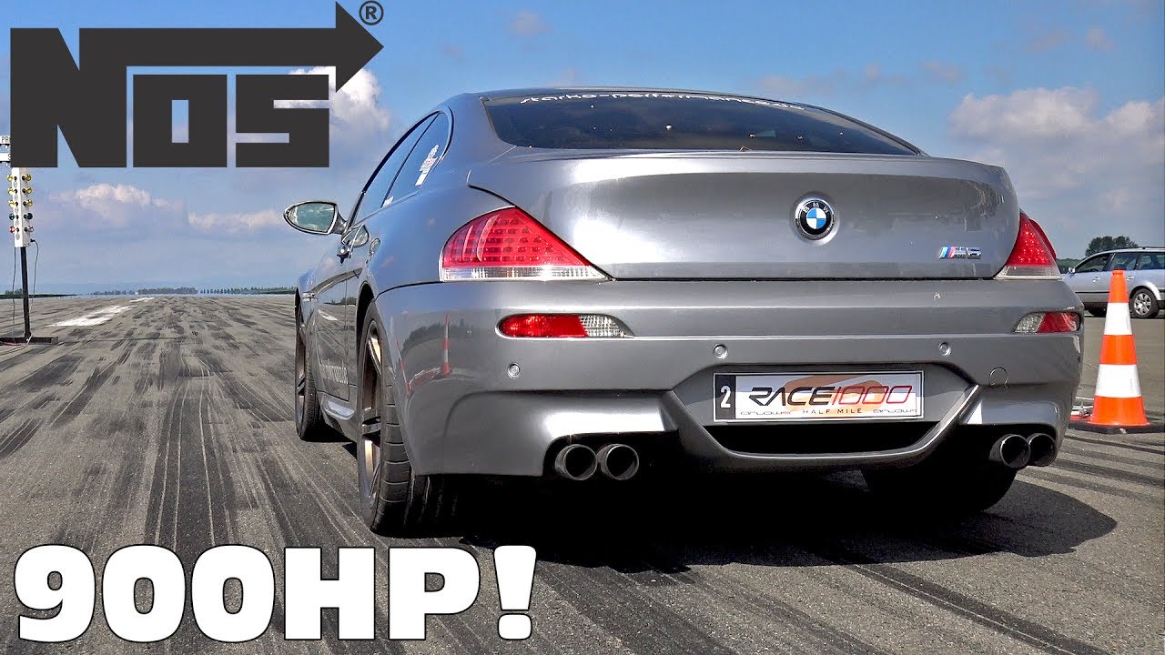 900HP BMW M6 V10 Compressor + NITROUS!