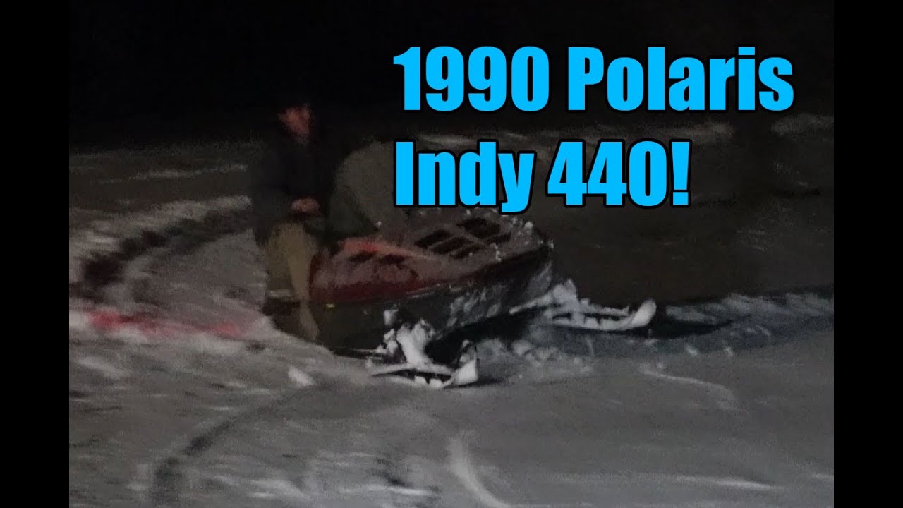 Готовим Polaris Indy 440 1990 года к снежным условиям!