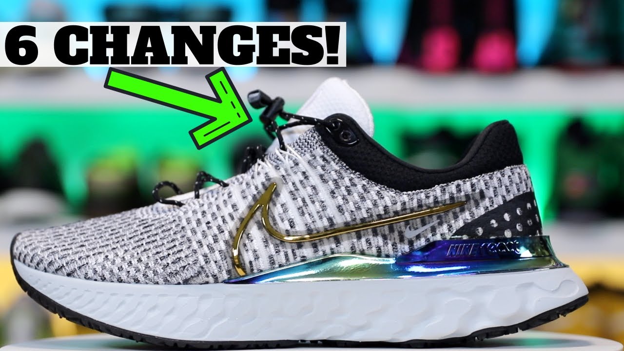 6 Things They Changed: Nike React Infinity Run Flyknit 3 Review + on feet!