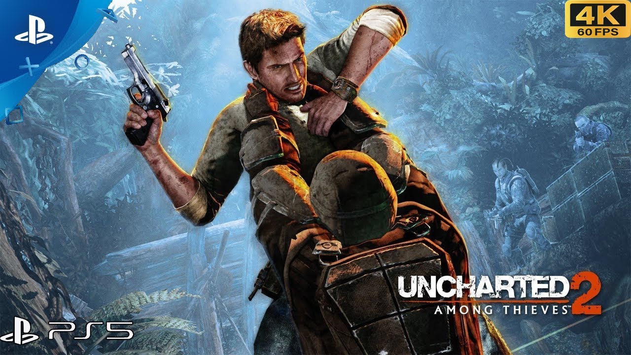 Uncharted 2 Among Thieves Remastered 4K 60FPS Película Completa 2023 Español Latino