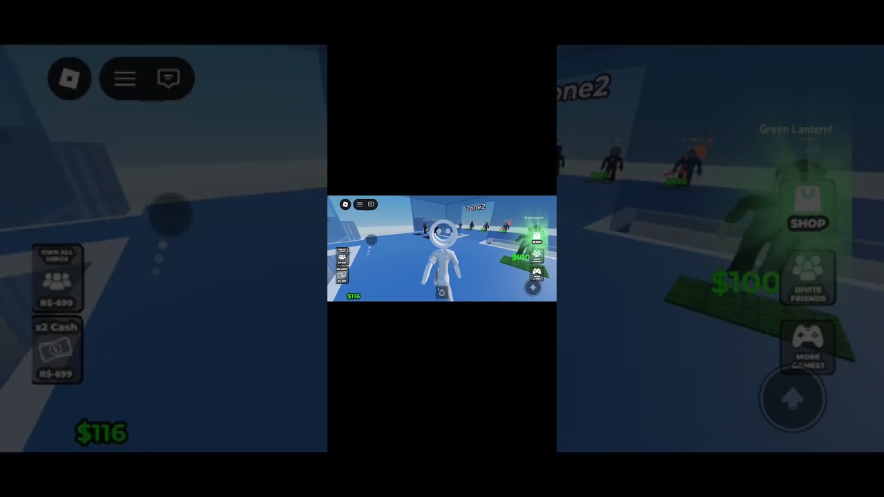 I played some Roblox hero brawl 
