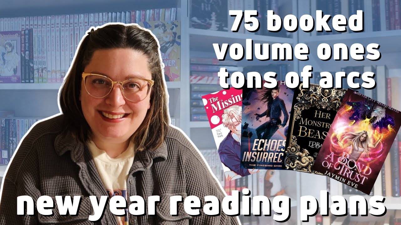 prioritizing things I own, reading a ton of volume ones and 75 booked challenge | january reset