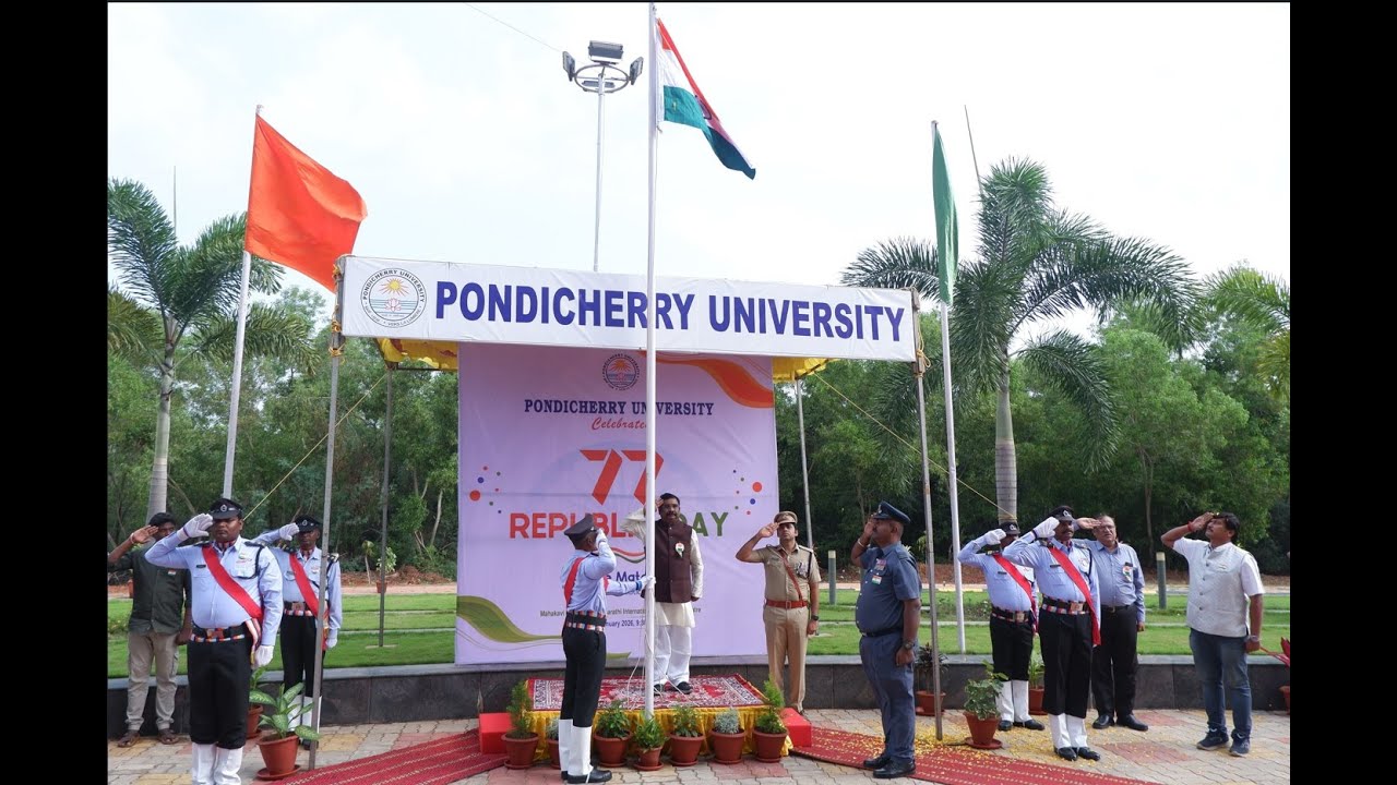Pondicherry University Republic Day Celebrations, 26.01.2026