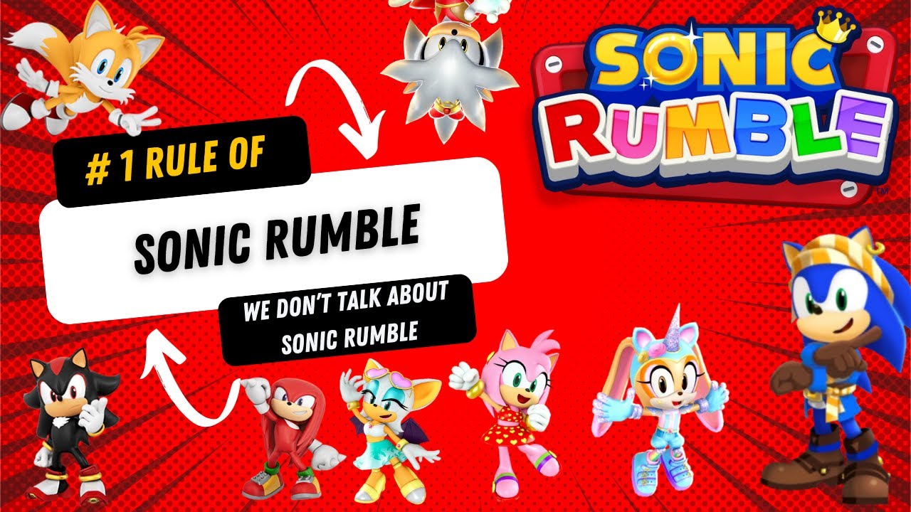 Dropping Into Chaos! 🌪️ Sonic Rumble Live Party Battle