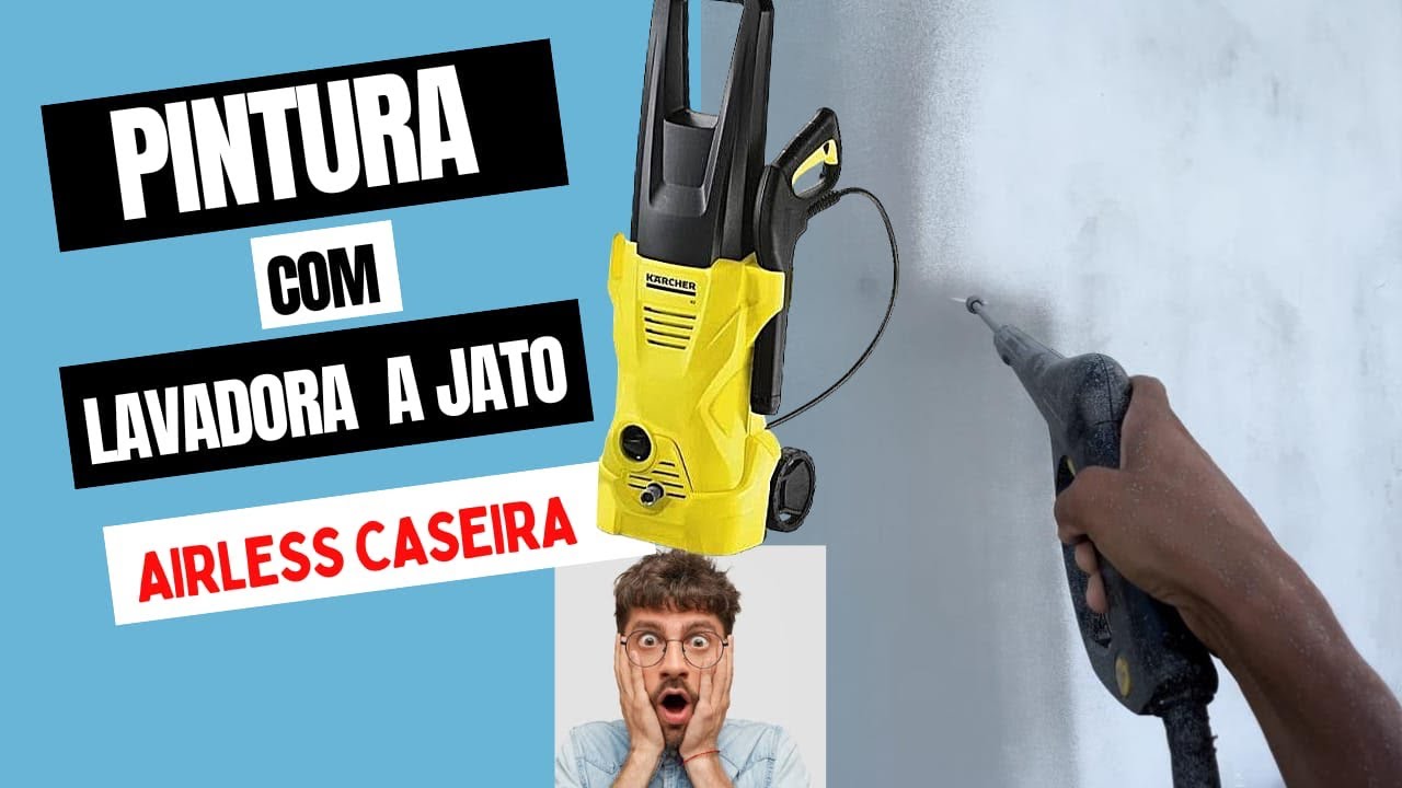 Máquina de pintura caseira passo a passo
