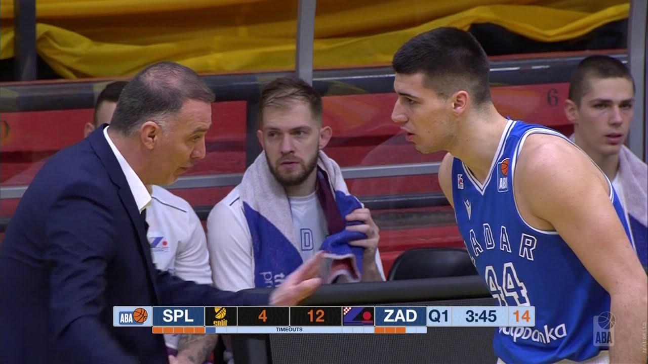 ABA Liga 2020/21, Round 17 match: Split - Zadar (7.2.2021)