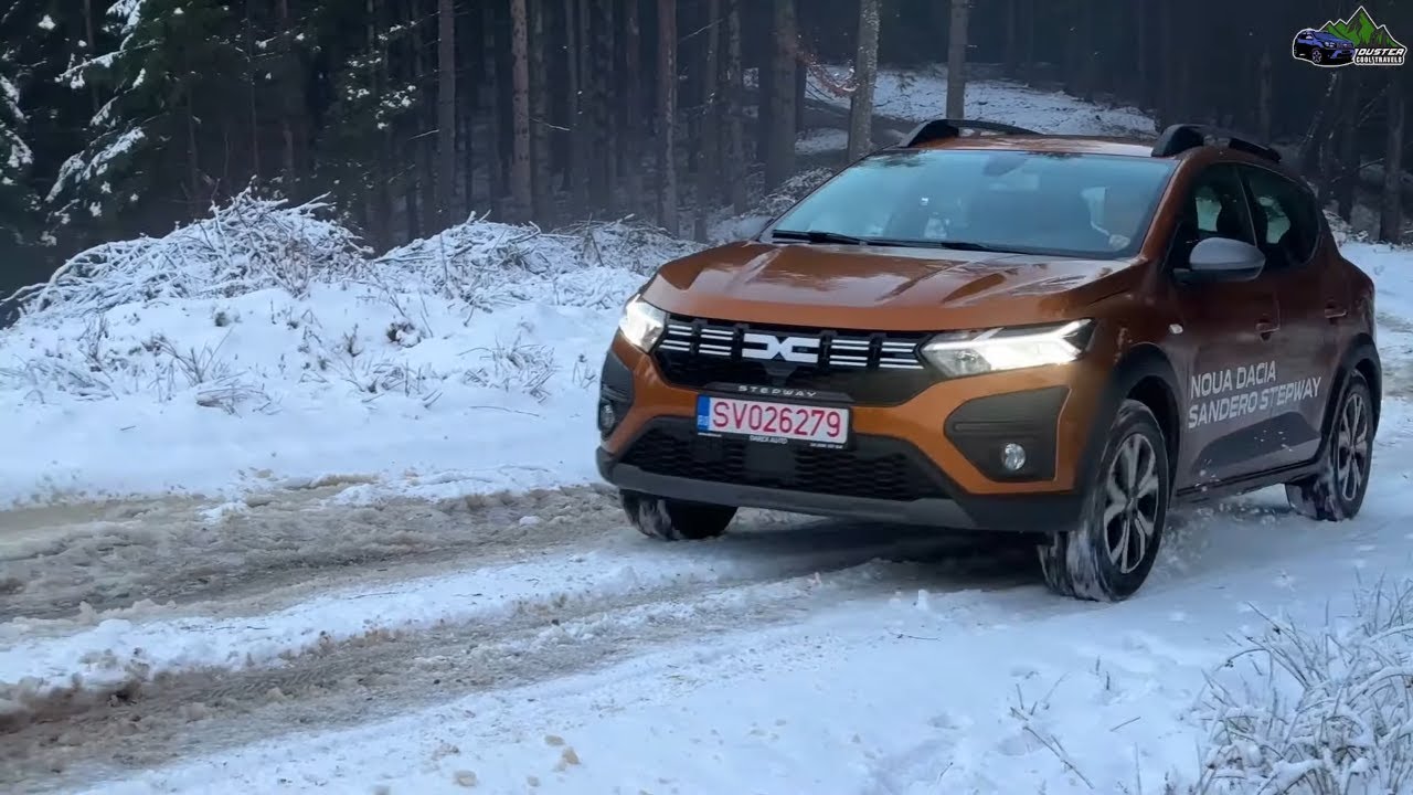 Dacia Sandero Stepway 2023 Forest Offroad Drive