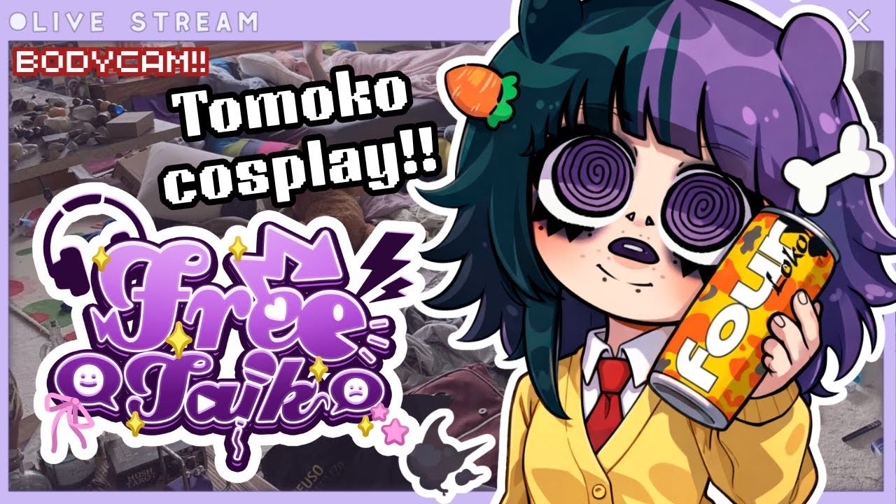 【BODYCAM!!】tomoko responde preguntas anónimas mientras bebemos un poco, je~【VTUBER ES | SMOLRYO】