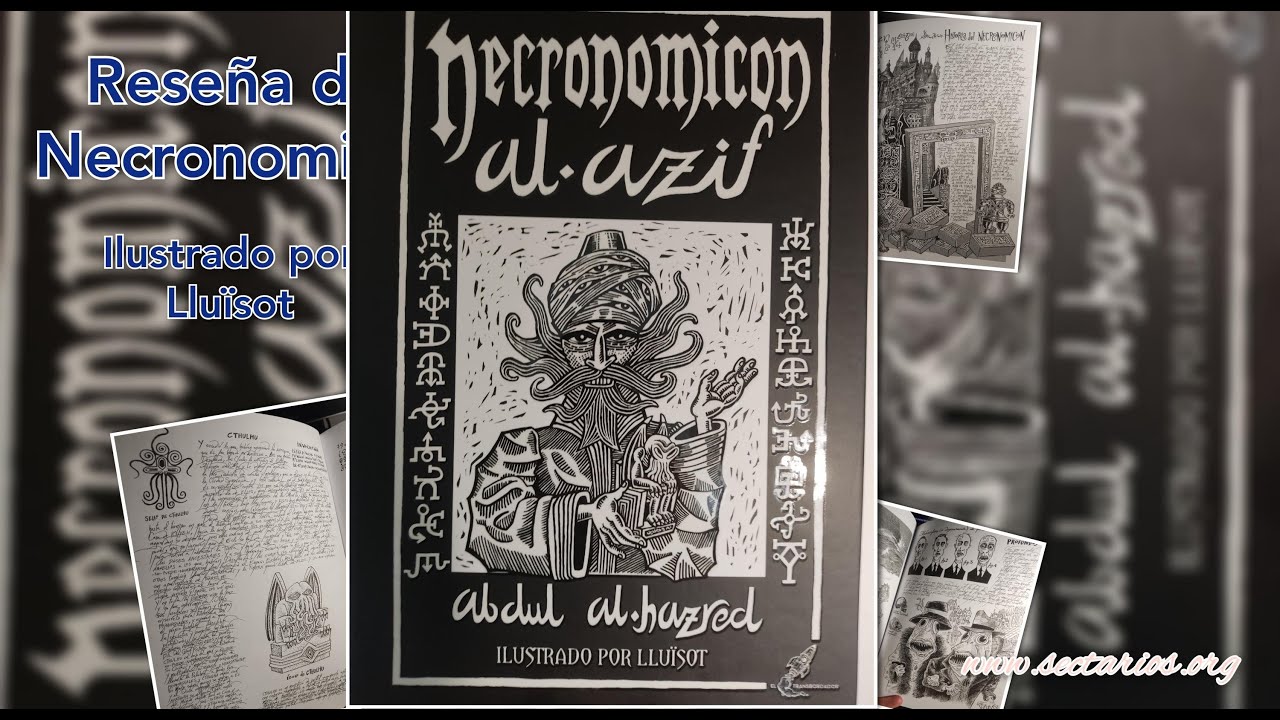 Necronomicon, ilustrado por Lluïsot