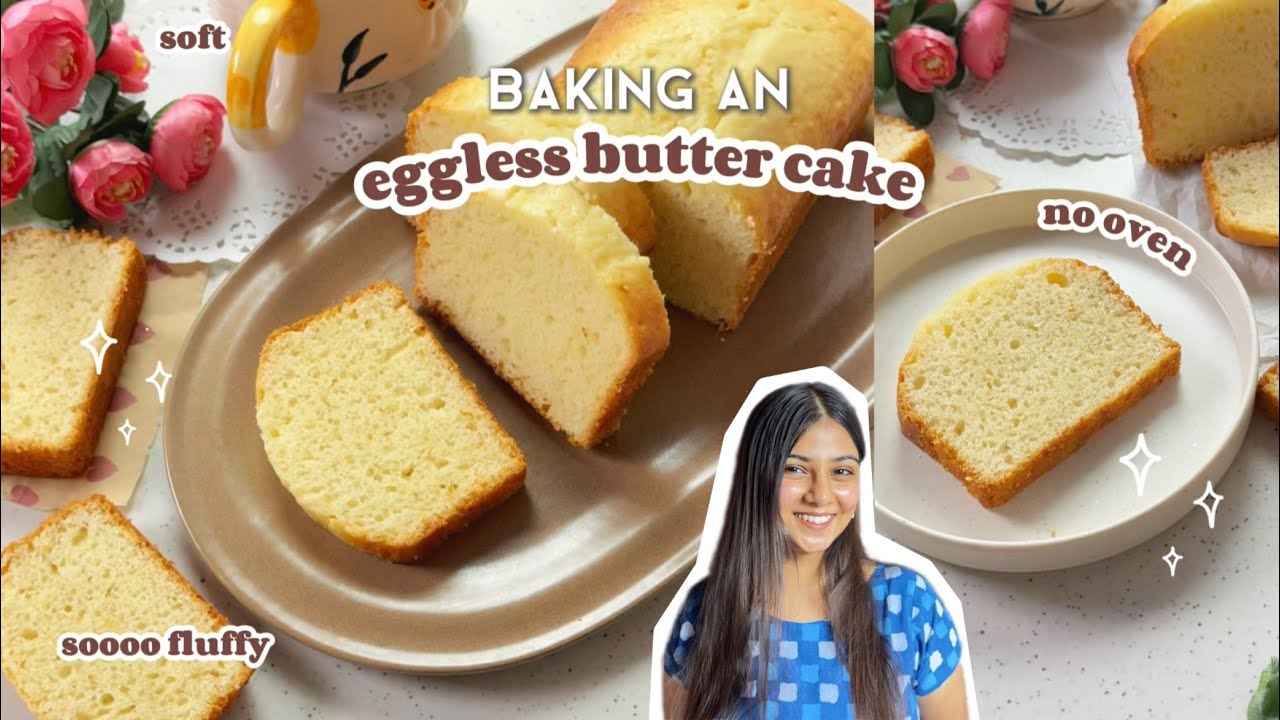 NO OVEN butter cake recipe | eggless butter cake | soft & moist | with OTG instructions