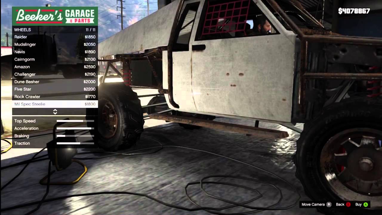 GTA V - Karin Rebel, Off Road Customization