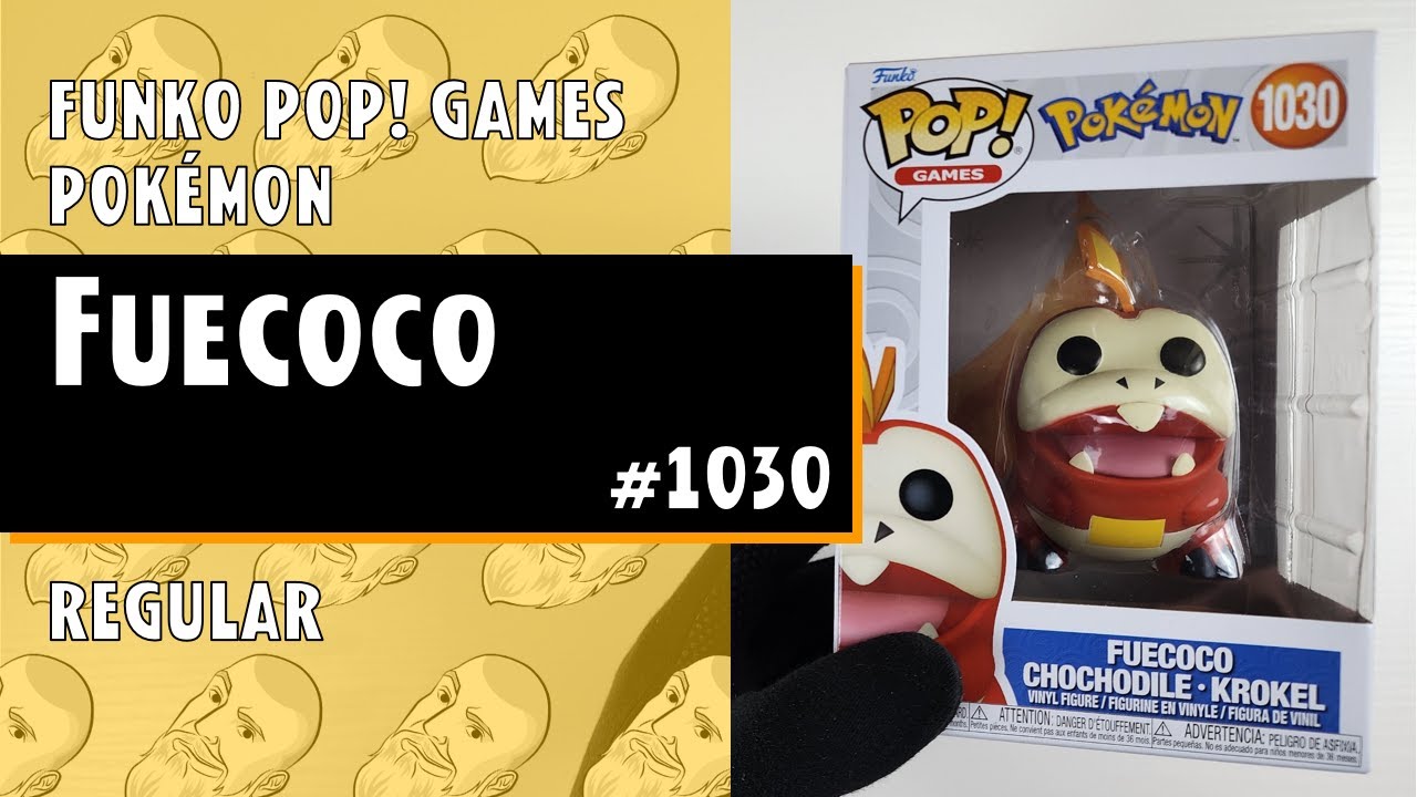Fuecoco - Chochodile - Krokel Funko Pop  - 1030 - Pokemon // Just One Pop Showcase