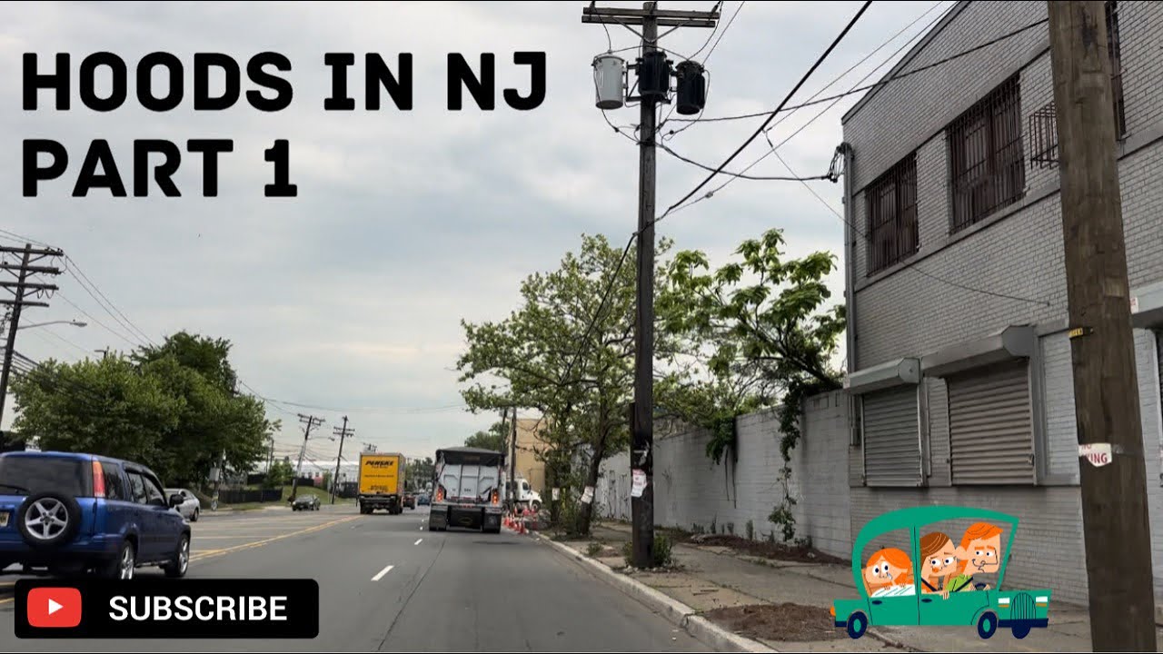Hoods in NJ part 1.   Drive thru Newark to Elizabeth NJ #newark #elizabeth #newjersey  #travel
