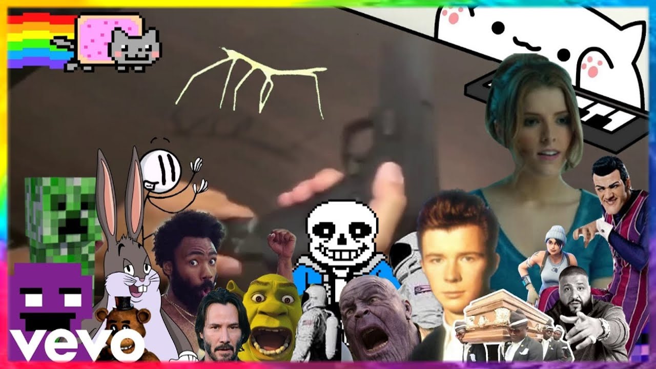 American cup song but it's an epic mashup (MEME MEGAMIX)