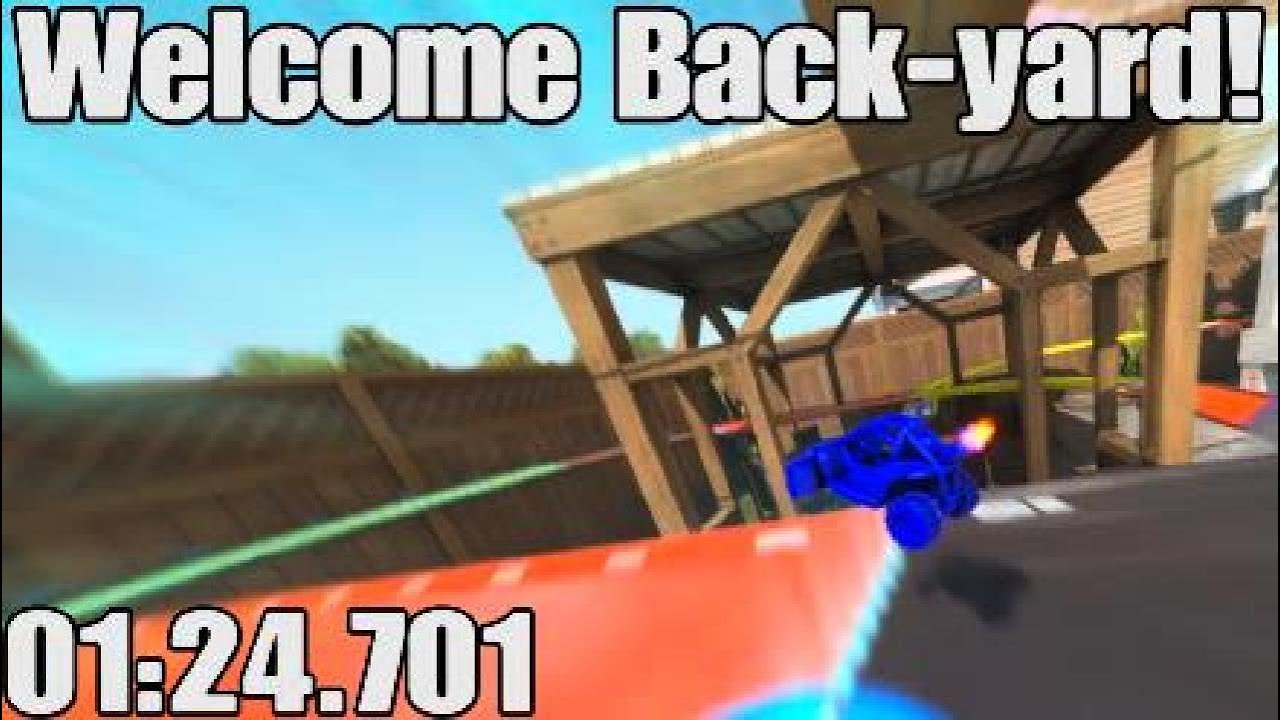 HWU2 Time Attack: Welcome Back-yard! (01:24.701) Hot Wheels Unleashed 2: Turbocharged