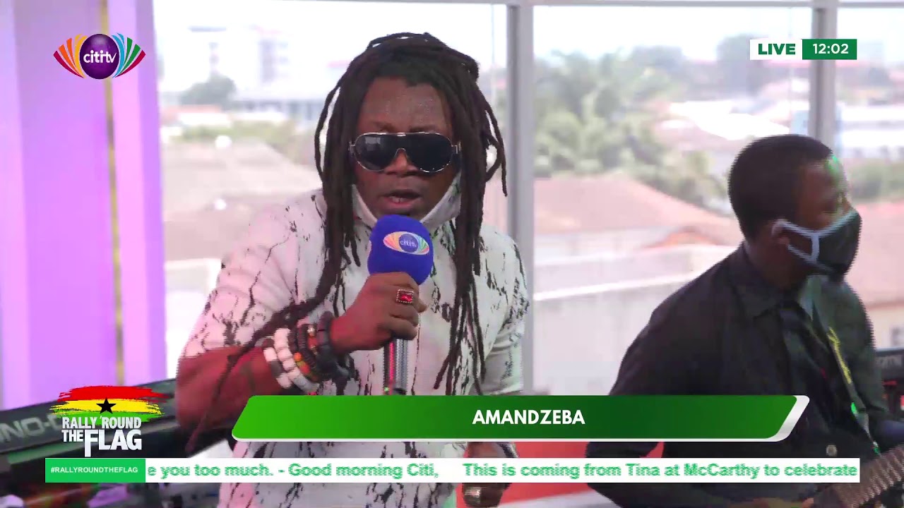 Amandzeba Nat Brew performs at Rally Round the Flag to honour frontline health workers | Citi Tube
