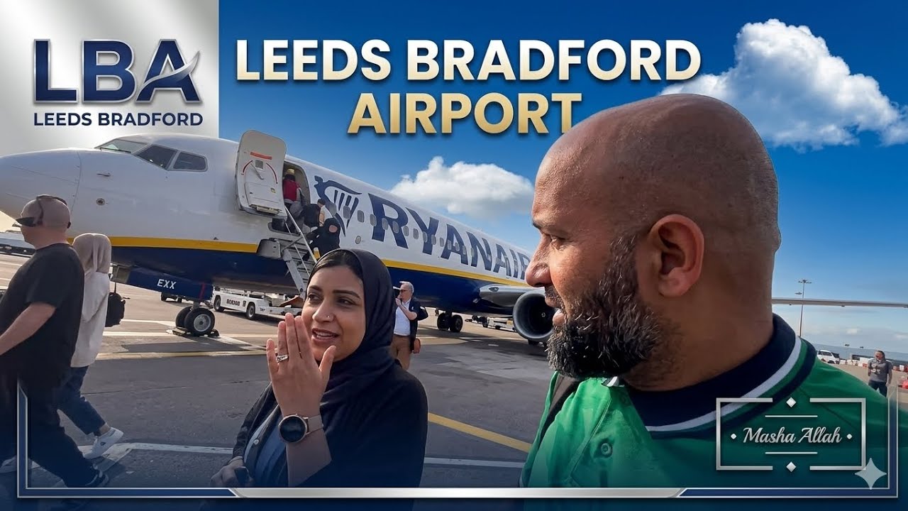 LEEDS BRADFORD AIRPORT ENGLAND TO DUBLIN IN IRELAND /  WIFES BIRTHDAY