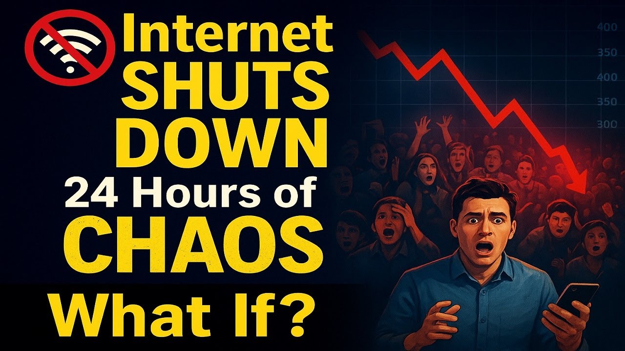 What If Internet Shuts Down for 24 Hours? 🌍 Chaos & Survival Explained