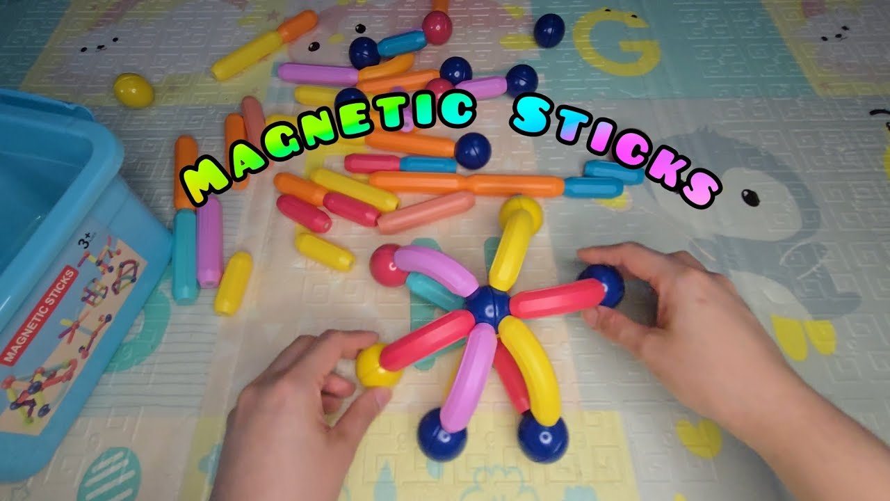 Unboxing Magnetic Sticks & Balls | Kids Toys
