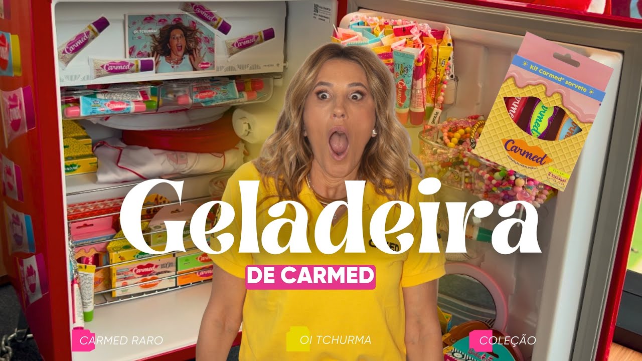 Geladeira de Carmed | Minha Cole&ccedil;&atilde;o de Carmed | Karla Cimed