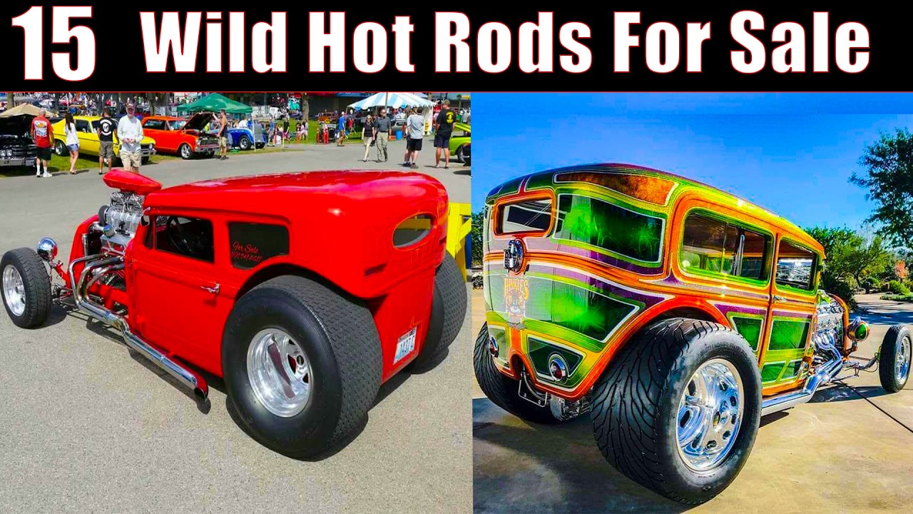 🔥15  Cool & WILD Hot Rods for Sale! Must-See Custom & Classic Builds 🚗