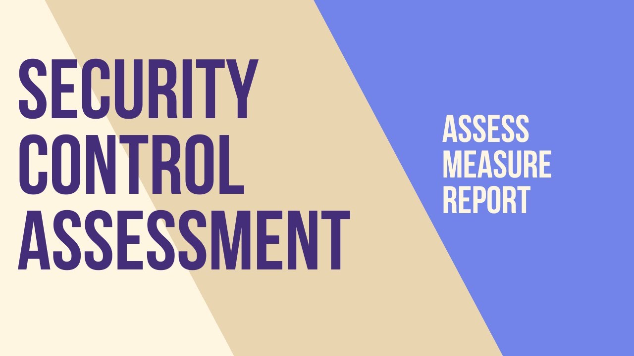 Security Control Assessment