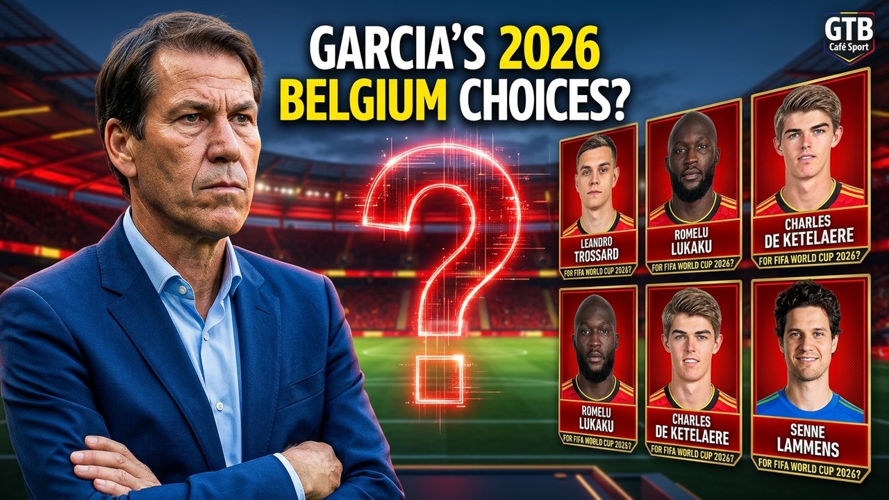 Which​ Will Rudi Garcia Choose Belgium Players For FIFA World Cup 2026?