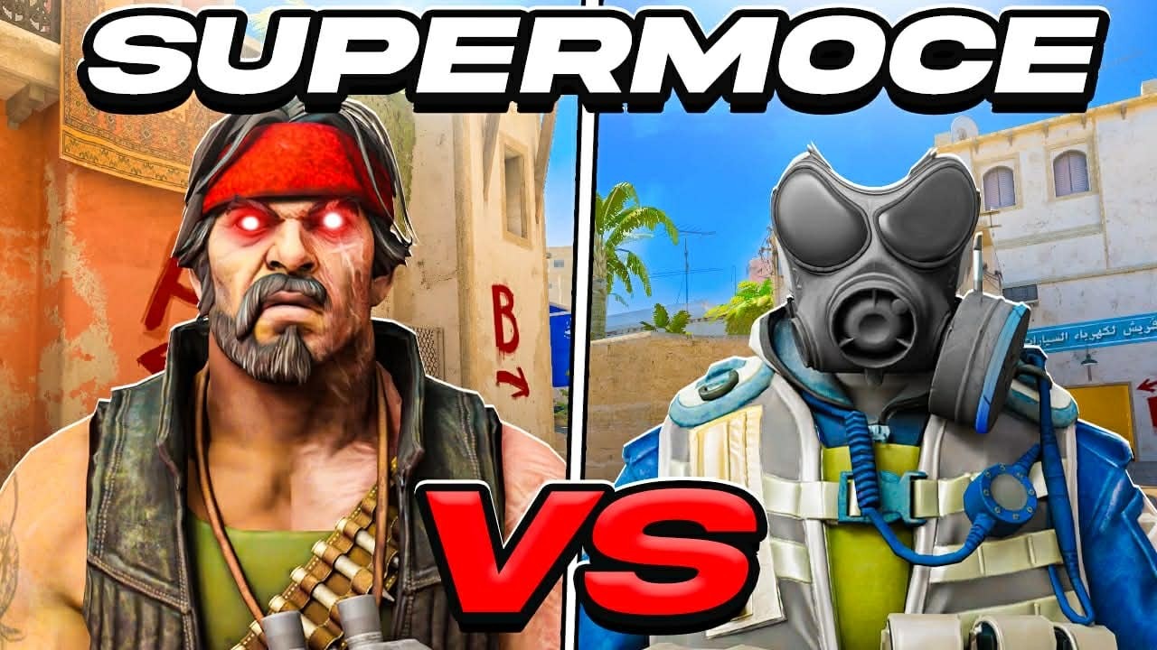 DWA NOOBY vs GRACZE 3K ELO FACEIT na SUPERMOCACH