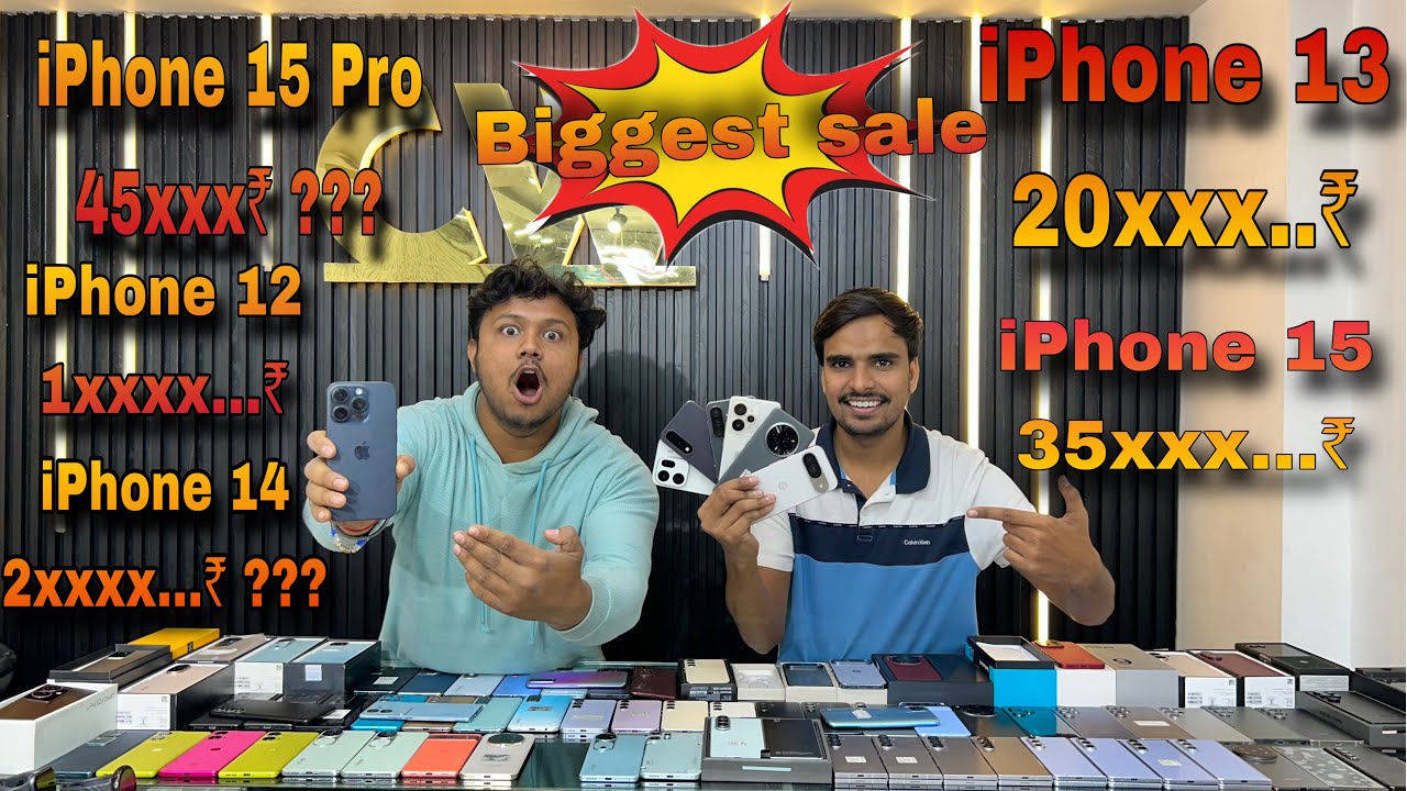 Patna का Mobile Market😍Second Hand iPhone in Patna | Second Hand Mobile in Patna|Used Phone PATNA