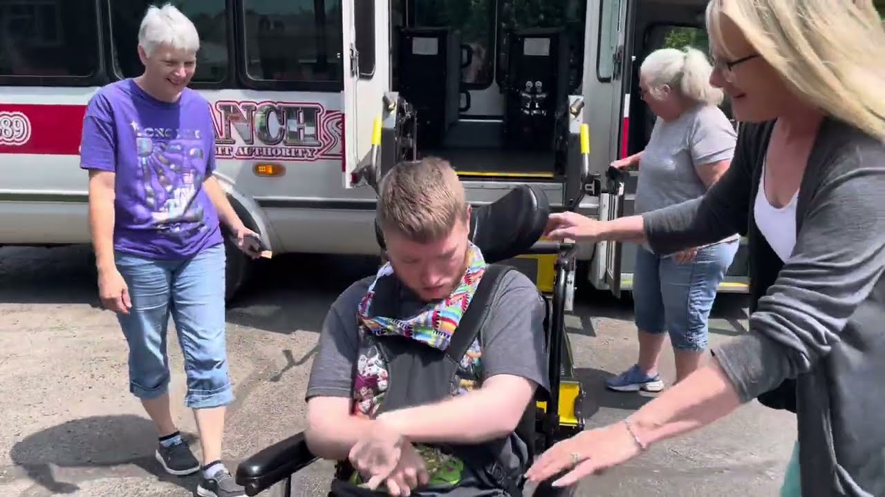 Bata Bus driver Kay picking Sam up from IFS & dropping him off at home 7.8.25 @Paul Monks Jr