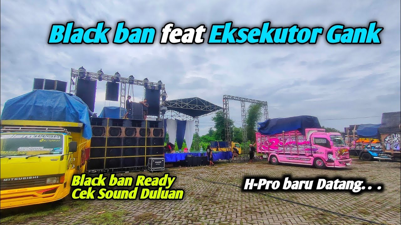 Black ban audio feat Eksekutor Gank‼️ Ready di Sidoarjo Bersama DJ Marret 