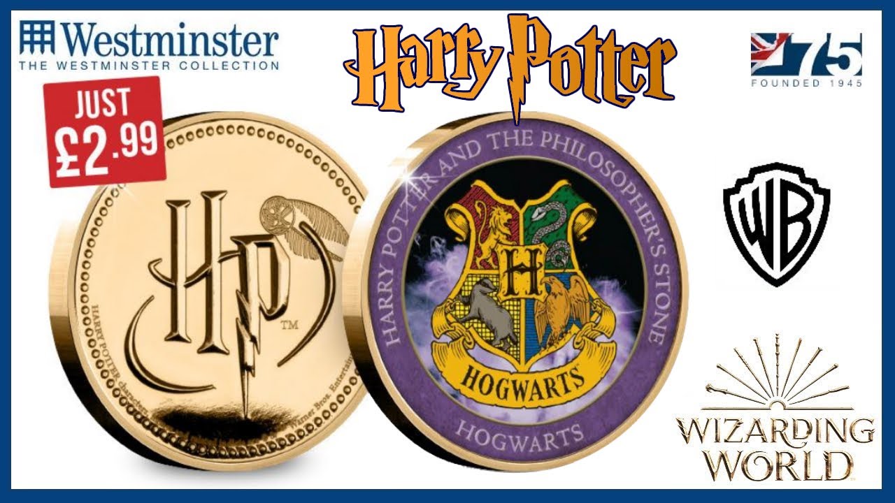 Westminster Collection | Harry Potter & The Philosopher's Stone Anniversary Medal