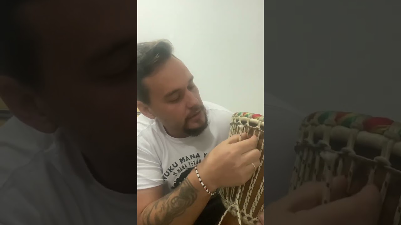 Como afinar meu djembe de forma simples e r&aacute;pida!!
