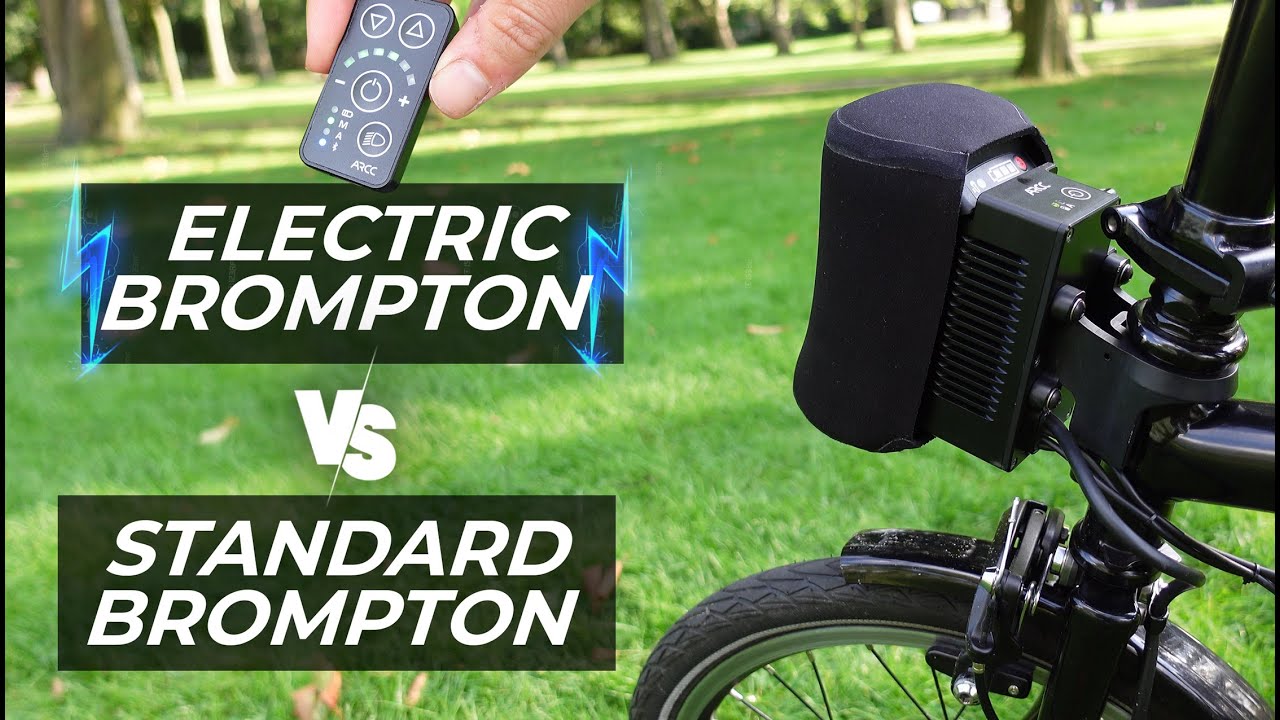 Electric Brompton vs Standard Brompton... Is It Worth It?? // The Ultimate Test!