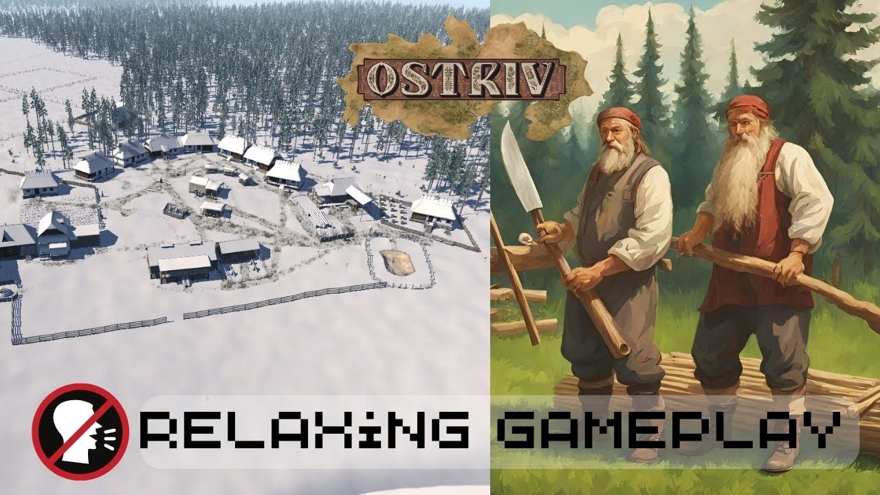 Carpenter and Smithy - Ep. 005 - Let's Play Ostriv (No Commentary, Relaxing Gameplay)