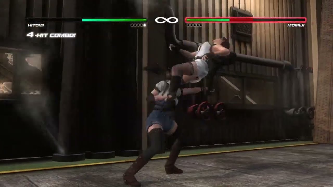 DEAD OR ALIVE 5 Last Round Hitomi vs Momiji
