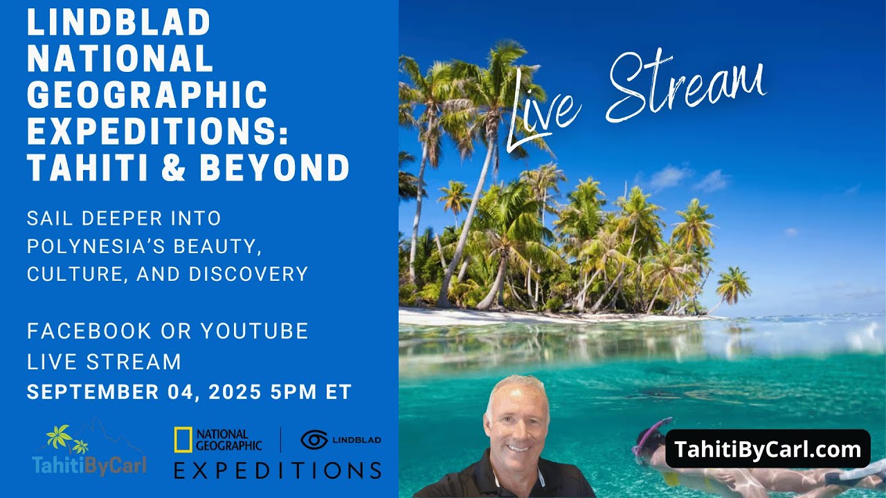 Discover Tahiti with Lindblad & National Geographic: Easter Island & Pearls of the Pacific Cruises