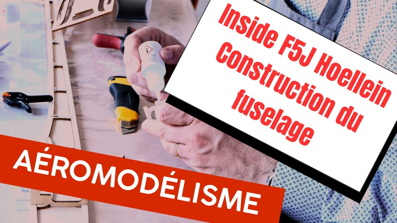 Un kit exceptionnel: l'Inside f5j Hoellein Construction du fuselage