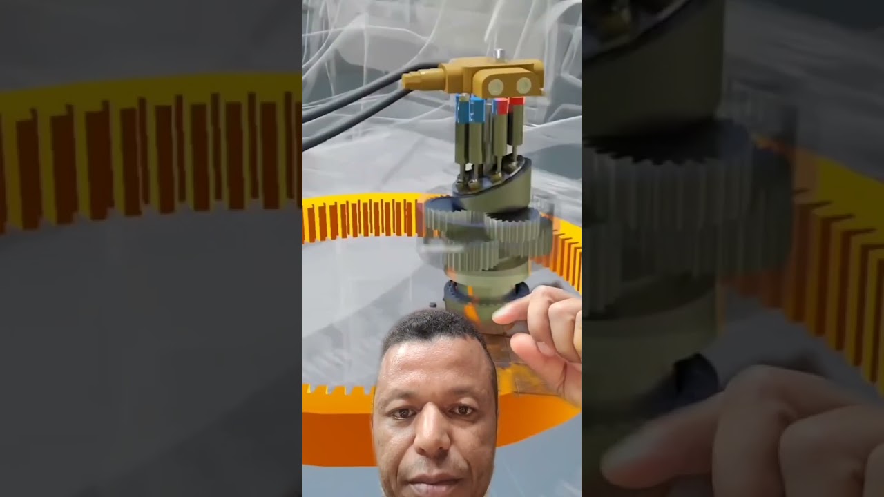 Veja como funciona o giro da escavadeira hidráulica 