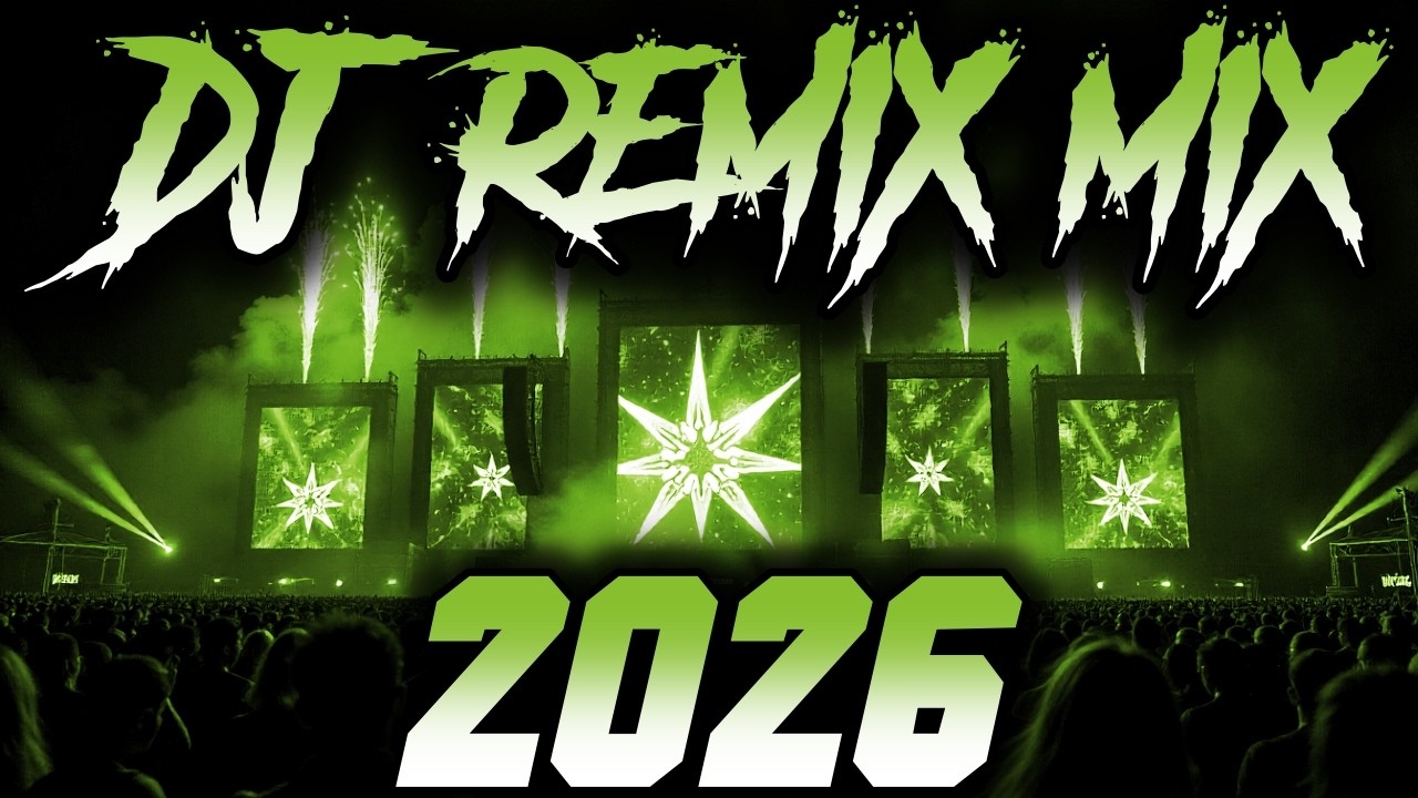 DJ Music Mix 2026 - Party Club Dance 2026 | Best Remixes Of Popular Songs 2025 MEGAMIX